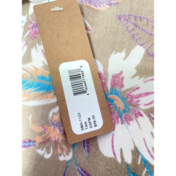 Steve Madden Floral Handkerchief Duster Kimono One Size  Neutral Boho New NWT - Picture 12 of 14